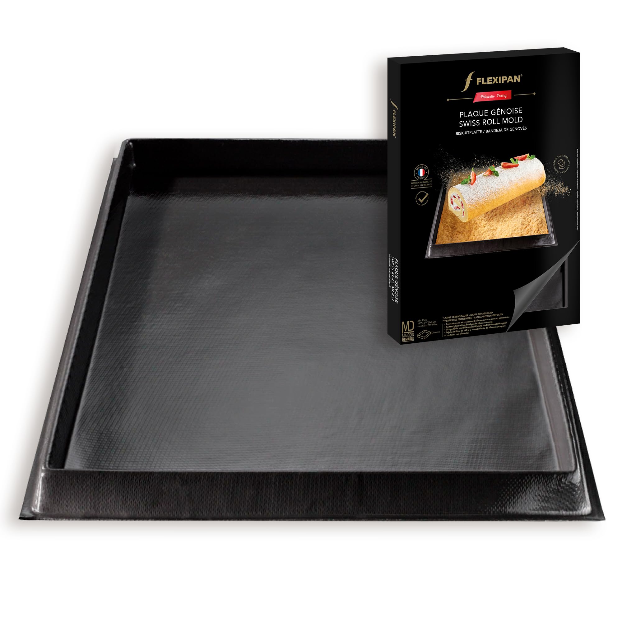 Amazon.com: Silpat Flexipan Large Swiss Roll Mold - Entremet